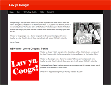 Tablet Screenshot of luvyacoogs.weebly.com