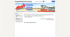 Desktop Screenshot of magicmhsretailcatalog.weebly.com