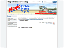 Tablet Screenshot of magicmhsretailcatalog.weebly.com