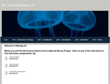 Tablet Screenshot of mrlendvay.weebly.com