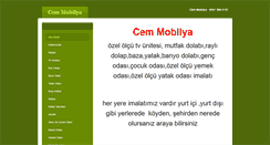 Desktop Screenshot of cemmobilya.weebly.com