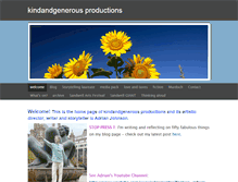 Tablet Screenshot of kindandgenerous.weebly.com