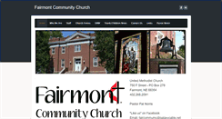 Desktop Screenshot of fairmontumc.weebly.com