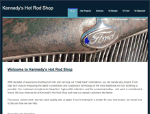 Tablet Screenshot of kennedyshotrodshop.weebly.com