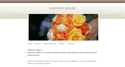 Desktop Screenshot of fabulousaffairsofpa.weebly.com