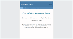 Desktop Screenshot of ftorekshockey.weebly.com