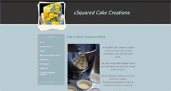 Desktop Screenshot of csquaredcakes.weebly.com