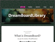 Tablet Screenshot of dreamboardlibrary.weebly.com