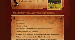 Desktop Screenshot of coachlewis.weebly.com