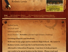 Tablet Screenshot of coachlewis.weebly.com