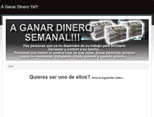 Tablet Screenshot of aganardinero.weebly.com