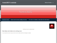 Tablet Screenshot of howie3601website.weebly.com