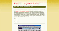 Desktop Screenshot of lyricpro.weebly.com