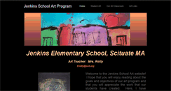Desktop Screenshot of jenkinsschoolart.weebly.com
