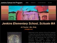 Tablet Screenshot of jenkinsschoolart.weebly.com