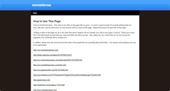 Desktop Screenshot of mmdefense.weebly.com