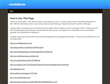 Tablet Screenshot of mmdefense.weebly.com