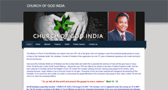 Desktop Screenshot of churchofgodindia.weebly.com