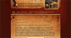 Desktop Screenshot of english2wildwest.weebly.com