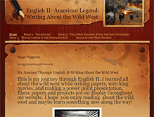 Tablet Screenshot of english2wildwest.weebly.com