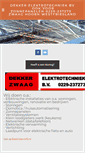 Mobile Screenshot of dekkerelektrotechniek.weebly.com