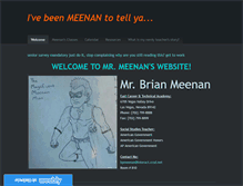 Tablet Screenshot of meenan.weebly.com