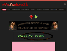 Tablet Screenshot of preshevajon.weebly.com