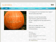 Tablet Screenshot of bloemvaria.weebly.com