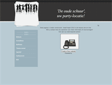 Tablet Screenshot of oudeschuur.weebly.com