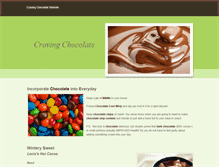 Tablet Screenshot of craving-chocolate.weebly.com