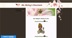 Desktop Screenshot of mccoysclass.weebly.com