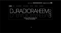 Desktop Screenshot of djradioraheem.weebly.com
