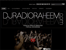 Tablet Screenshot of djradioraheem.weebly.com