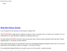 Tablet Screenshot of bodybotfitnesssystem.weebly.com