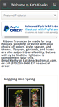 Mobile Screenshot of katsknacks.weebly.com