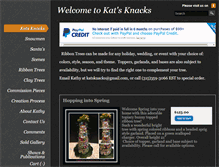 Tablet Screenshot of katsknacks.weebly.com