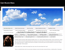 Tablet Screenshot of gainmusclemasstips.weebly.com
