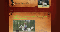 Desktop Screenshot of larosefarmsoftn.weebly.com