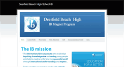 Desktop Screenshot of dbhsib.weebly.com