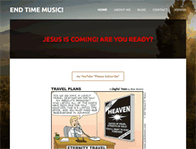 Tablet Screenshot of endtimemusic.weebly.com