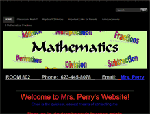 Tablet Screenshot of perrymath7.weebly.com
