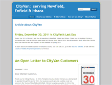 Tablet Screenshot of cityvan.weebly.com