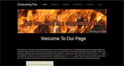 Desktop Screenshot of consumingfireband.weebly.com