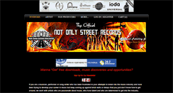 Desktop Screenshot of notonlystreet.weebly.com