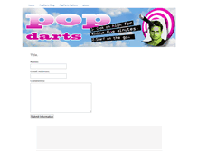 Tablet Screenshot of popdarts.weebly.com