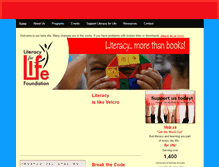 Tablet Screenshot of litforlife-beta.weebly.com