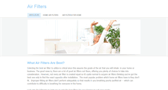 Desktop Screenshot of filters-air.weebly.com