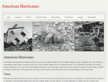 Tablet Screenshot of americanhurricanes.weebly.com