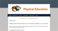 Desktop Screenshot of nrhspe.weebly.com