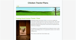 Desktop Screenshot of chickentractorplans.weebly.com